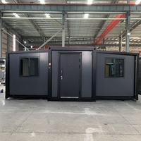 Nuevo Diseño Moderno, Casa Prefabricada en Contenedor Expandible de 20 pies/40 pies, Estructura Prefabricada, Baño Prefabricado, Casa Portátil