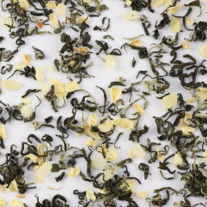Thé en vrac saveur mixte : thé vert, fleurs de <span class=keywords><strong>jasmin</strong></span> et pêche blanche, aux fruits naturels séchés, fourni directement par l'usine - Product Image 5