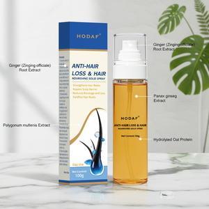 Spray Anticaída de Cabello de Estado Sólido con Jengibre y Ginseng, Directo de Fábrica, Marca Privada, Venta al Por Mayor, Suministro OEM - Product Image 1