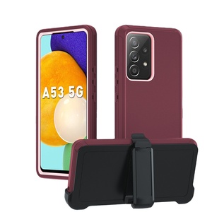 Custodia Antiurto Defender per <span class=keywords><strong>Samsung</strong></span> <span class=keywords><strong>A53</strong></span> con Clip da Cintura, <span class=keywords><strong>Cover</strong></span> per Telefono <span class=keywords><strong>Samsung</strong></span> Galaxy <span class=keywords><strong>A53</strong></span> - Product Image 1