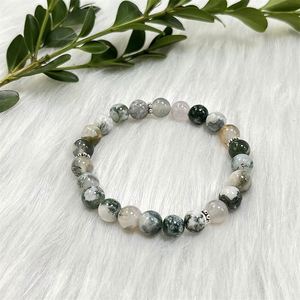 Bracelet en pierre naturelle avec perles de verre colorées, breloque du succès, vente en gros stratégique, réduction sur les achats en vrac, codage standardisé - Product Image 2