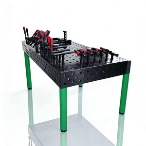 OEM Custom Gusseisen 3D-Schweißbefestigungstisch mit 16mm/28mm modularen Löchern und Klemm sätzen für die Metall bearbeitungs werkstatt - Product Image 2