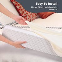 Barrière de lit en mousse personnalisée avec sangle de sécurité réglable et amovible
