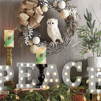 Lampe à bougie LED décorative en paraffine, design pomme de pin, télécommande, fonctionne sur piles, pour Halloween, Nouvel An, hiver, table de fête