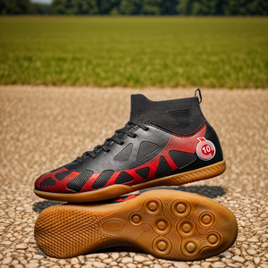 NUEVOS Zapatos de Fútbol Sala Profesionales de Suela Plana Personalizables al por Mayor de Fábrica LEAO 2025 para Hombre y Mujer, Antideslizantes y Duraderos - Product Image 3