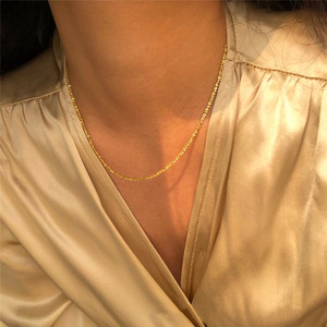 2023 Luxus Glitter Tennis Kette Choker Halskette Kreative Gold Silber Bling Crystal Sparkle Twisted Rope 2023 Schmuck Halskette - Product Image 5
