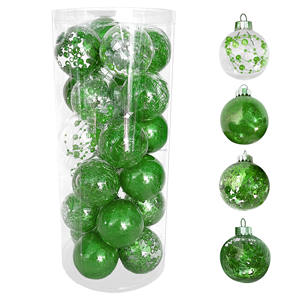 Vente chaude <span class=keywords><strong>pas</strong></span> <span class=keywords><strong>cher</strong></span> Décorations <span class=keywords><strong>de</strong></span> <span class=keywords><strong>Noël</strong></span> personnalisées en plastique boules d'ornements - Product Image 4