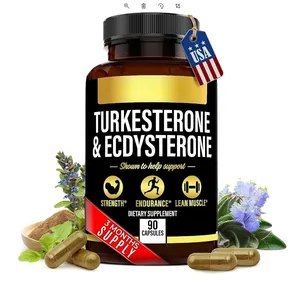 OEM/ODM turkesteron + Ecdysterone | Laboratuar sentezlenmiş siklodekstrin ile anabolik ek kapsüller