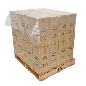 Cheap Factory pe plastic bags perforated sheets on rolls big square bottom poly pallet cover