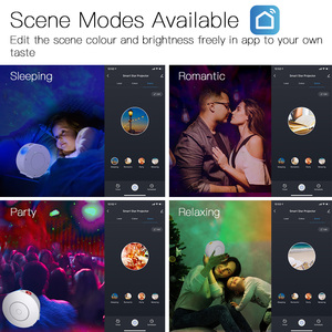 Lumière de <span class=keywords><strong>ciel</strong></span> étoilé ronde avec télécommande pour Home Cinéma Ambiance Romantique <span class=keywords><strong>Cartographie</strong></span> Tuya Wi-Fi Lampe de projection LED intelligente - Product Image 5