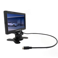 Nouveaux produits véhicule/fourgonnettes/camion caméra de recul 7 "moniteur de sauvegarde de voiture camion AHD système de rétrovision moniteur de voiture
