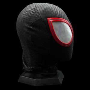 Máscara Personalizada <span class=keywords><strong>de</strong></span> Spider-Man: Across the Spider-Verse <span class=keywords><strong>de</strong></span> Calidad Cinematográfica, Basada en <span class=keywords><strong>la</strong></span> Circunferencia <span class=keywords><strong>de</strong></span> <span class=keywords><strong>la</strong></span> Cabeza <span class=keywords><strong>de</strong></span> Miles Morales - Product Image 3
