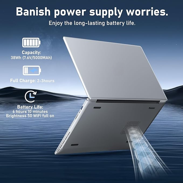 14-inch Laptop With A9 9400  Processor 8GB RAM 256GB SSD FHD Display 1366x768 WIFI5 BT4.2  Win 10 Laptop Light Laptop
