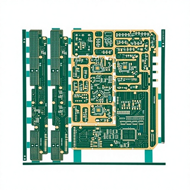 PCB Board Prototype Production Multi-Layer HDI PCB Board Custom Production Processing Manufacturer CN Model KY-0001