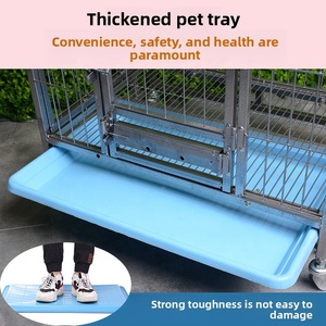 <span class=keywords><strong>Bac</strong></span> à déjections pour cage d'extérieur en plastique durable, fabriqué par le fabricant, style classique et moderne, facile à nettoyer, léger et écologique - Product Image 1