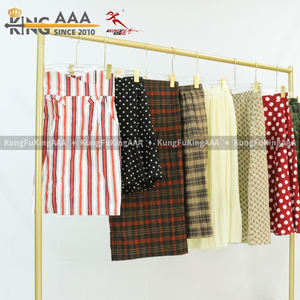 KungFu KingAAA 批量二手夏季连衣裙 女士混尺码棉/涤混纺成包批发供应商定制 - Product Image 2