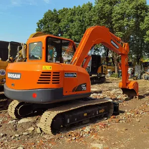 8ton Kleine Gebruikte Graafmachine Doosan Dx75 9c Originele Korea Tweedehands Mini Graafmachine Prijs Gebruikt Doosan80 Dx75