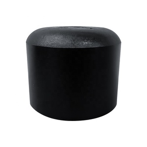 Accesorios de Tubería Negros PN16 DN160, Tapa de Extremo de Fusión a Tope de Plástico HDPE para Sistema de Plomería - Product Image 4