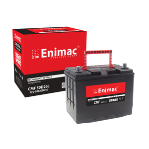 Batterie au plomb-acide ENIMAC 50B26 R/L 12V 50AH, norme JIS, plomb pur, 420A, longue durée, neuve, fabriquée au Vietnam, pour usage automobile, 12 mois. - Product Image 2