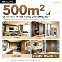 Armoire sur mesure pour toute la maison avec coiffeuse et vitrine en verre pour chambre à coucher, idéale pour la rénovation de villas, appartements et hôtels