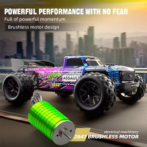 SJY C8803 RTR 1/12 Voiture RC 4x4 Brushless à LED 2.4G, Modèle de Camion Tout-Terrain Haute Vitesse Windranger, Jouet en Métal avec Câble USB - Product Image 5