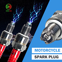 Bougie d'allumage à triple électrode pour moto A7TC D8TC pour GY6 CG 50cc-250cc ATV Scooter Dirt Bike Go Kart OEM ODM disponible