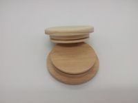 Bocal de rangement en verre écologique avec couvercle en bambou naturel et anneau en silicone, à l'épreuve des enfants, pour l'organisation de produits chimiques