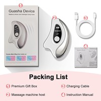 Masseur facial électrique Gua Sha OEM, lifting du visage, resserrement de la peau, appareil de beauté à vibrations, outil de massage facial rechargeable