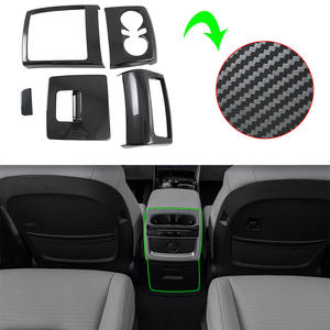 Caja de almacenamiento para consola central de coche ABS, pegatinas de cubierta decorativa, embellecedor de ventilación de aire acondicionado para <span class=keywords><strong>KIA</strong></span> <span class=keywords><strong>Carnival</strong></span> 2020-2022 - Product Image 2