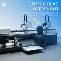 Découpeuse laser industrielle CNC Aosheng série 'A' 6kW automatique 3D haute précision pour la fabrication d'acier lourd