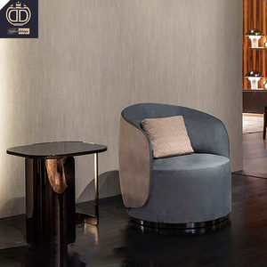 Muebles modernos <span class=keywords><strong>de</strong></span> lujo para el hogar Silla <span class=keywords><strong>de</strong></span> sala <span class=keywords><strong>de</strong></span> estar <span class=keywords><strong>de</strong></span> cuero genuino <span class=keywords><strong>de</strong></span> lujo moderno Premium con piel Springbok - Product Image 6