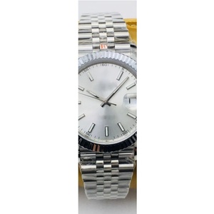 Factory-made fashionable, simple and luxurious men's business watch in stainless steel, top-quality calendar watch - Product Image 2
