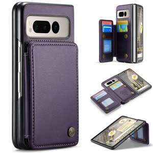 Funda Protectora para Teléfono CaseMe con Cartera, a Prueba de Golpes, de Cuero, con Bolsillo para Tarjetas, Cierre Magnético, para Google Pixel 9 9PRO XL - Product Image 2
