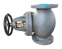 Vannes à soupape en fonte JIS F7305 pour navires
