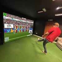 Simulateur de football numérique SQactivaPlay, réalité virtuelle, jeu de projection interactif en salle, sport, adultes, enfants, parc d'attractions