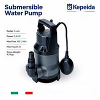 Pompe à eau sale domestique basse pression électrique AC 0,37 KW QDXW370F