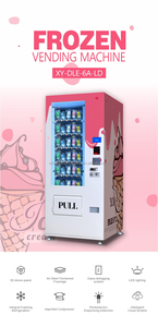 Xy Máy bán hàng tự động nhỏ thực phẩm đông lạnh máy bán hàng tự động để bán thực phẩm đông lạnh như kem. - Product Image 6