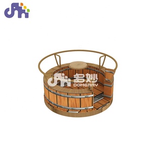 Juego de columpio de tocadiscos eléctrico <span class=keywords><strong>para</strong></span> interiores, equipo de patio de recreo suave del fabricante <span class=keywords><strong>para</strong></span> <span class=keywords><strong>parques</strong></span> de atracciones, hecho de espuma, plástico, <span class=keywords><strong>madera</strong></span>, PVC - Product Image 3