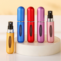 Mini Vaporisateur de Parfum Échantillon Gratuit, Flacon de Parfum de Voyage Compact Rechargeable 5ml
