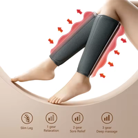12 Set complet enveloppé soulagement de la douleur électrique vibrant Shiatsu veau pied masseur de jambe avec pression d'air et chaleur