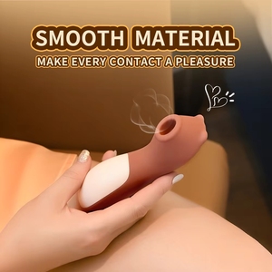 여성용 흡입 진동기 클리토리스 마사지기 IPX4 방수 10단계 진동 실리콘ABS 소재 니플 자극기 - Product Image 4