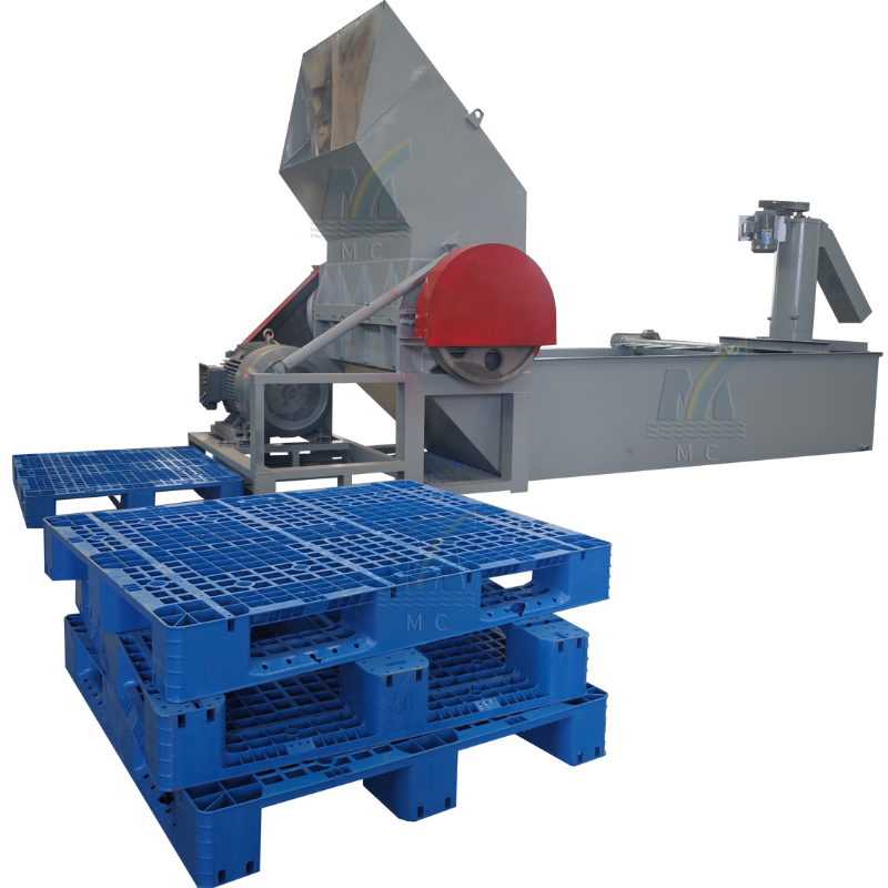 Waste Plastic Washing Line Pallet IBC