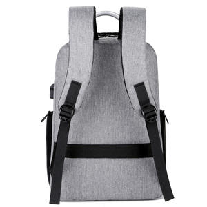 Waterproof Solar Panel Geometric USB Custom <strong>Backpack</strong> <strong>with</strong> <strong>Secret</strong> <strong>Pocket</strong> and Custom Logo for Daily Use - Product Image 3