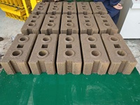 DF5-10 bloc de terre stabilisé à emboîtement écologique faisant la machine au Kenya holo machine de fabrication de briques en argile pour la vente aux États-Unis