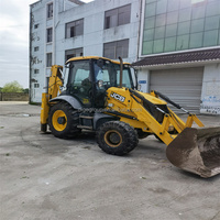 Pelle pelleteuse britannique d'occasion JCB3CX à vendre