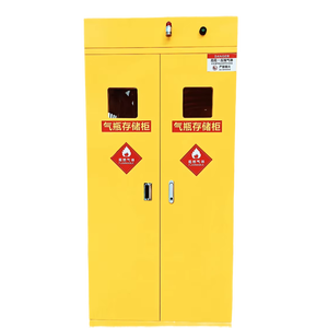 Tất Cả Thép Chống Cháy Nổ Xi Lanh Khí Lưu Trữ Tủ Cho Bệnh Viện Oxy Phòng Thí Nghiệm Hydrogen Trường Hội Thảo Khí Axetylen Khí - Product Image 2