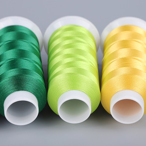 Bán Buôn Màu Sắc 100% Thân Thiện Với Môi Polyester Filament <span class=keywords><strong>120D</strong></span> 2 <span class=keywords><strong>5000y</strong></span> Tốc Độ Cao Máy Thêu Chủ Đề Với Giá Rẻ Giá - Product Image 2