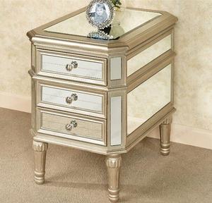 Phong cách Retro Châu Âu cổ điển phong cách cung điện cổ xưa gương để làm bàn cạnh giường ngủ khung gỗ cũ - Product Image 1