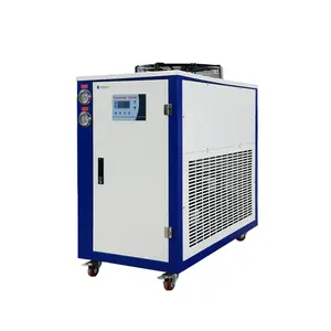 20HP enfriador de agua industrial refrigerado por aire enfriador de agua enfriador de desplazamiento