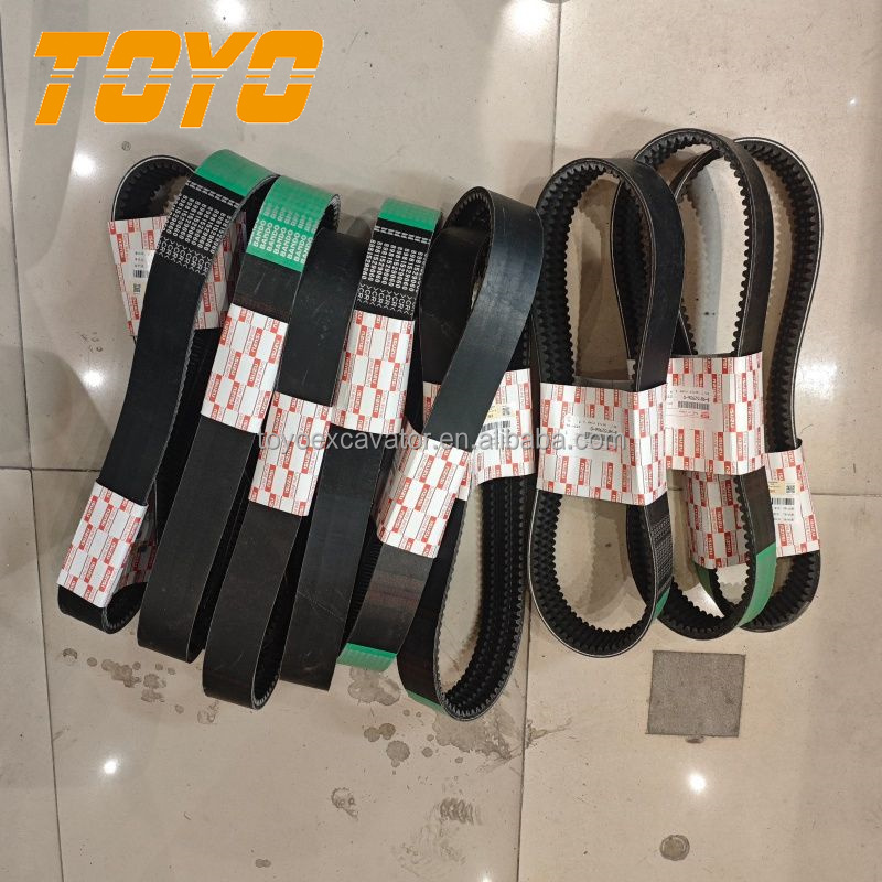 ZX200 Excavator Fan Belt - 8981529060 for ISUZU Engines